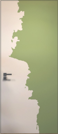 INVISIBLE дверь скрытого монтажа внутреннего открывания